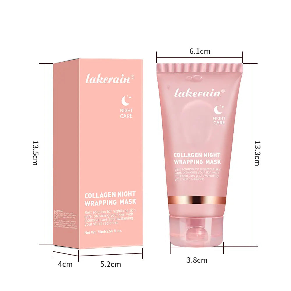 Mascarilla Nocturna de Colágeno Lukerin – Hidratación y Luminosidad