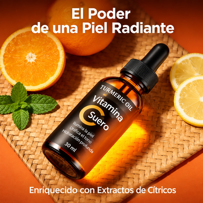 Sérum Iluminador de Vitamina C y Ácido Hialurónico