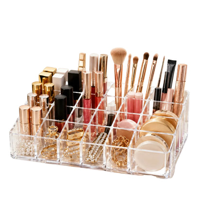 Organizador de Maquillaje Acrílico Multifuncional