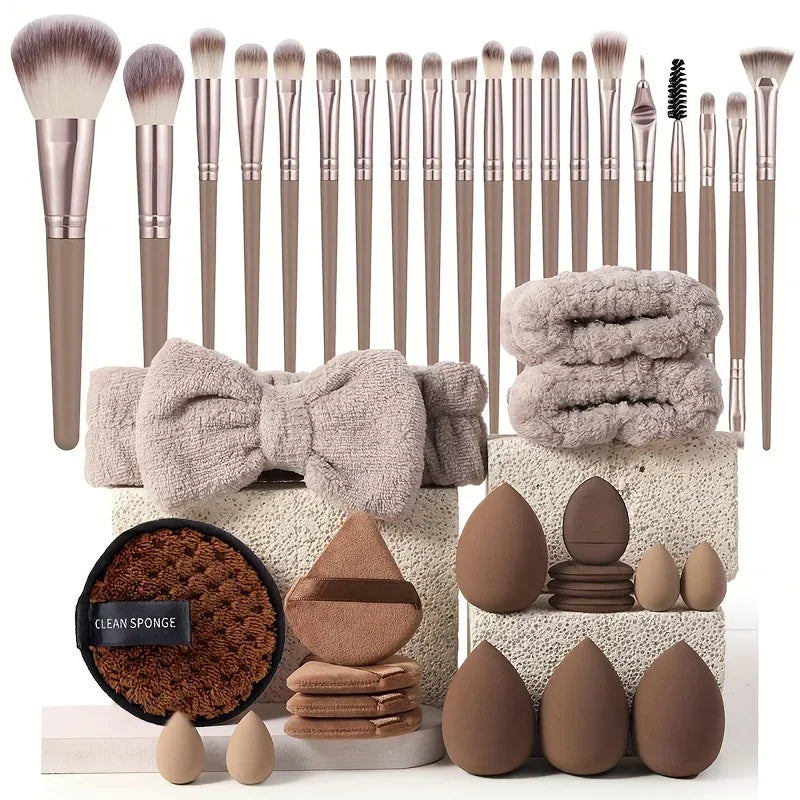 Kit de Pinceles de Maquillaje Bella – Set Completo