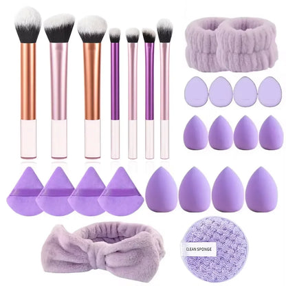 Kit de Pinceles de Maquillaje Bella – Set Completo