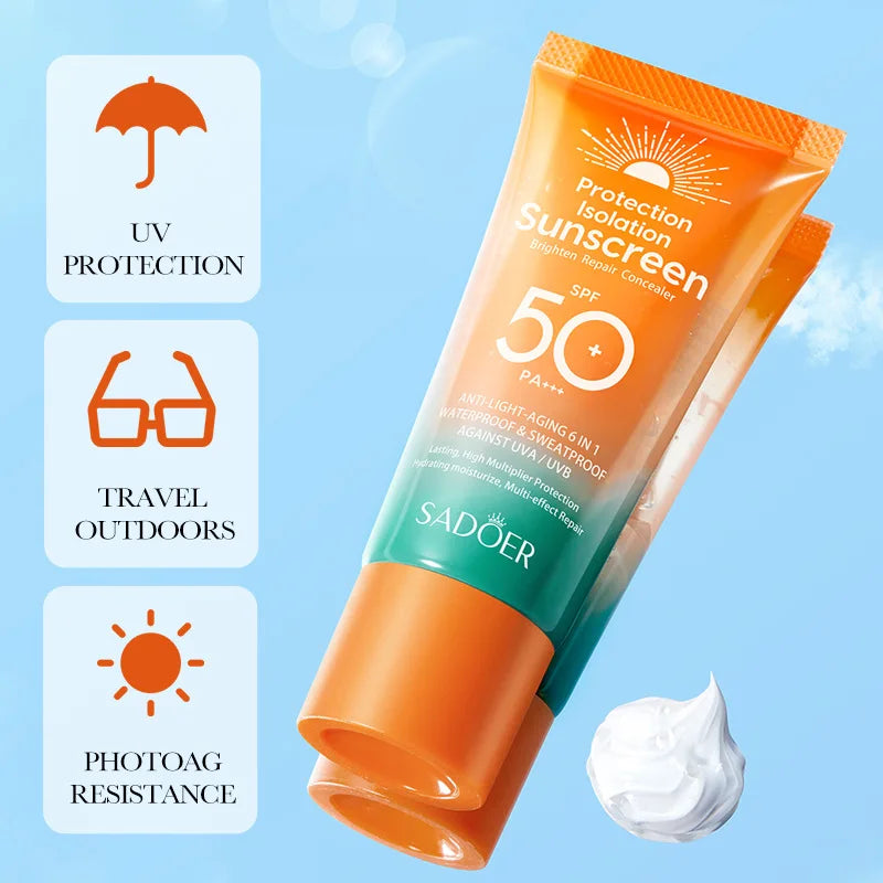 Protector Solar Facial SADOER FPS 50+ PA+++
