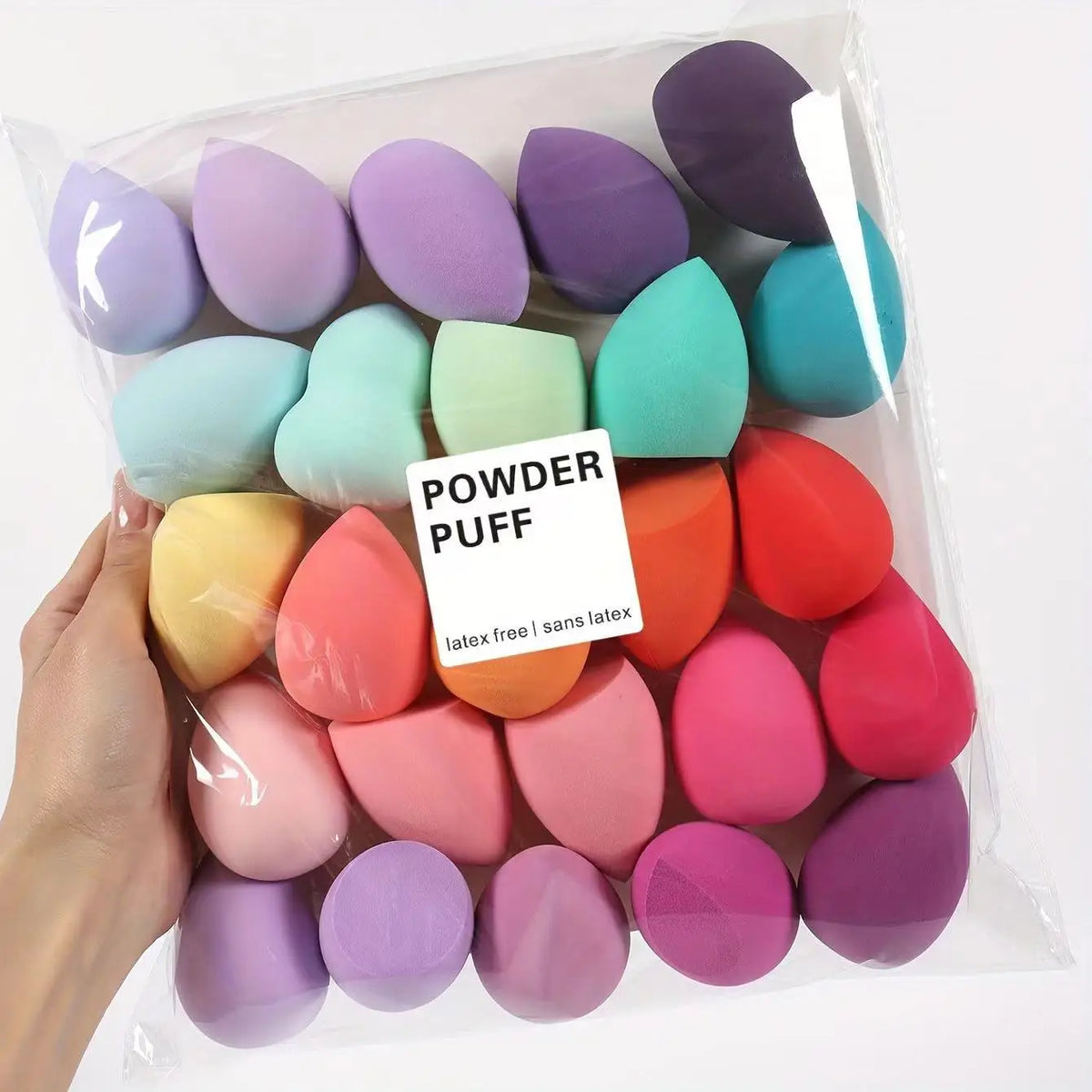 Juego de Esponjas de Maquillaje de 7/18 Piezas,
