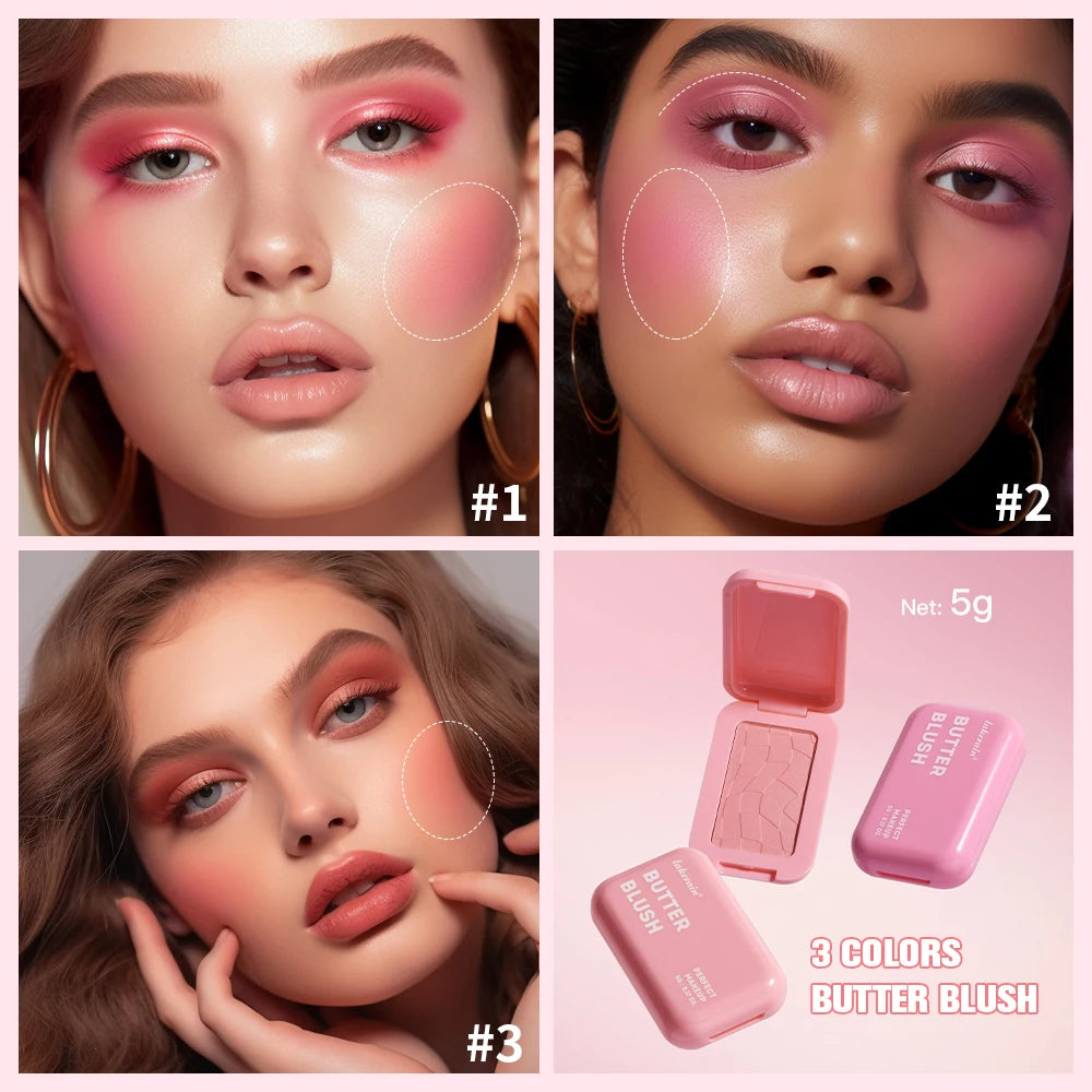 Rubor y Bronceador Facial en Crema – Larga Duración