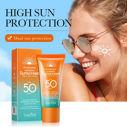 Protector Solar Facial SADOER FPS 50+ PA+++