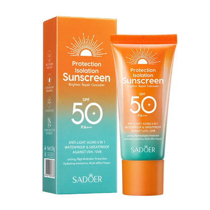 Protector Solar Facial SADOER FPS 50+ PA+++