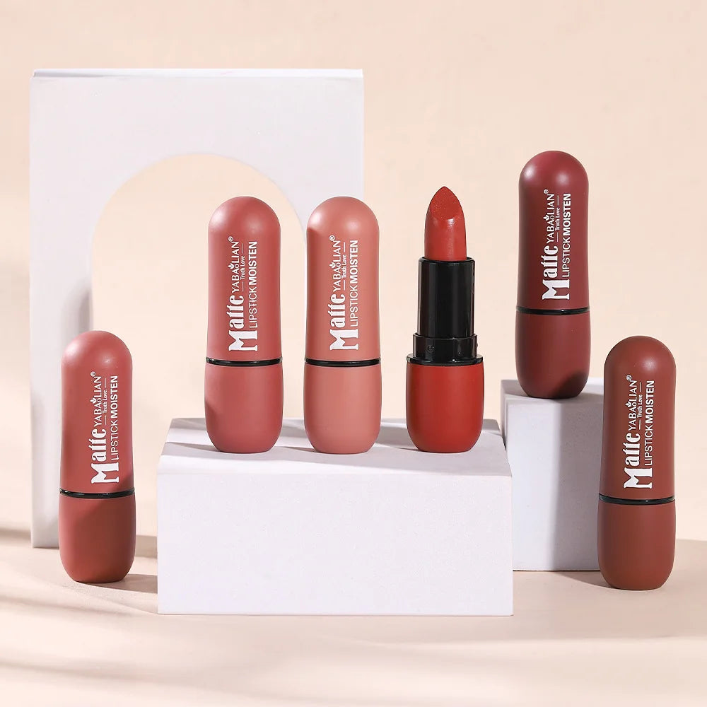 Labial Mate Velvet – 6 Colores