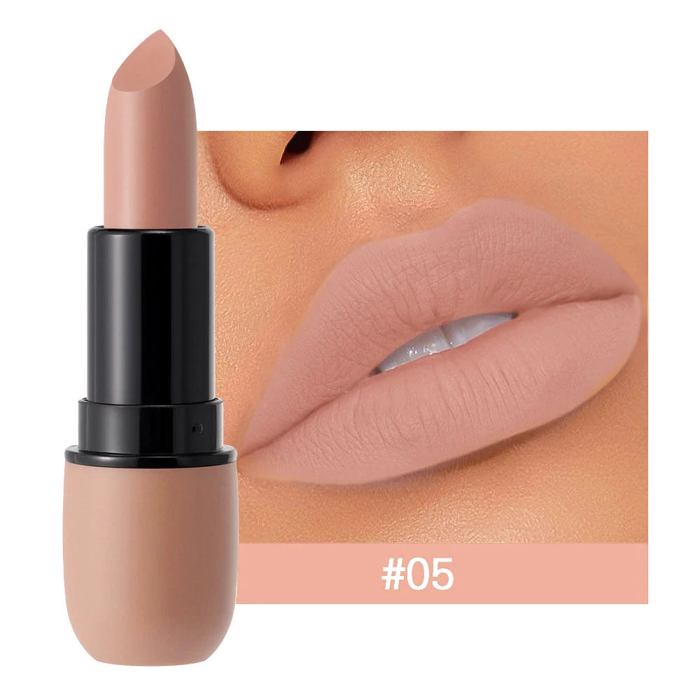 Labial Mate Velvet – 6 Colores