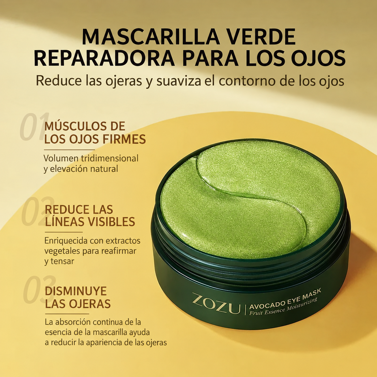 Mascarillas Premium para el Contorno de los Ojos